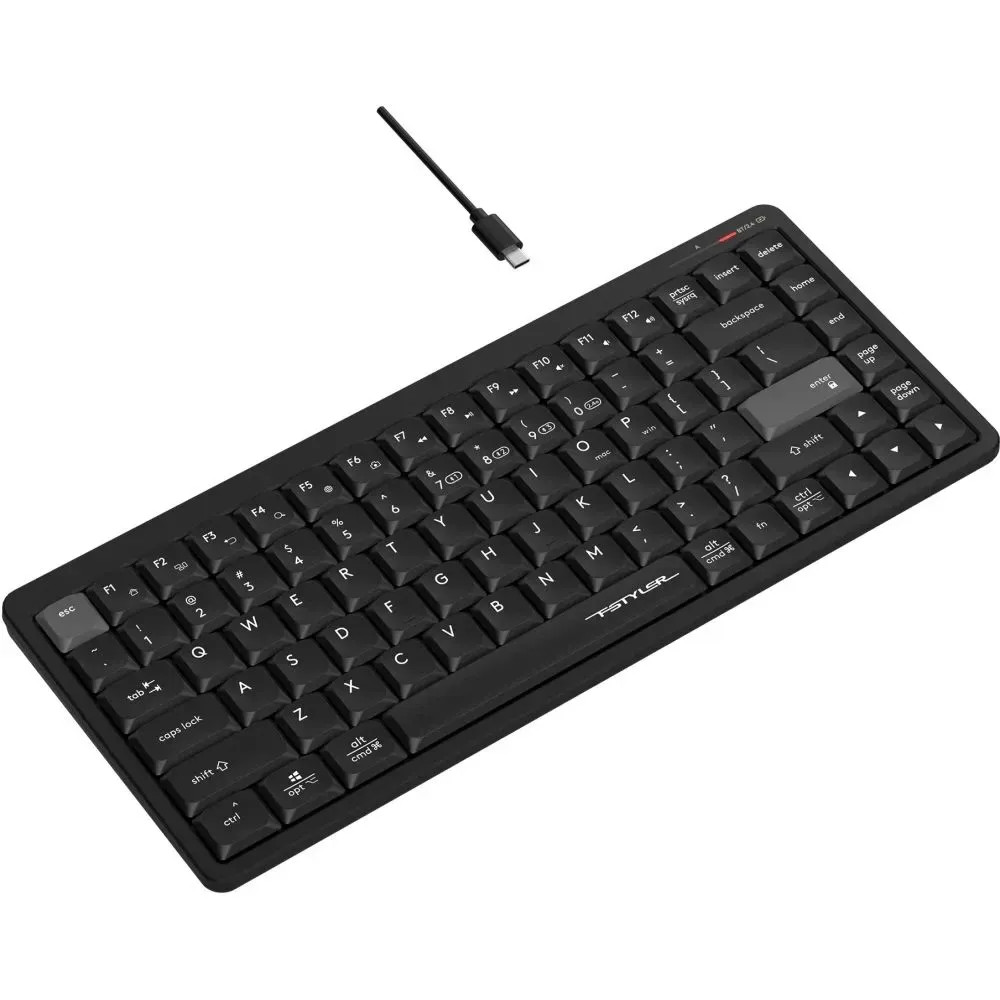 Клавиатура A4Tech Fstyler FBX53C Black Беспроводная, Bluetooth - миниатюра 7