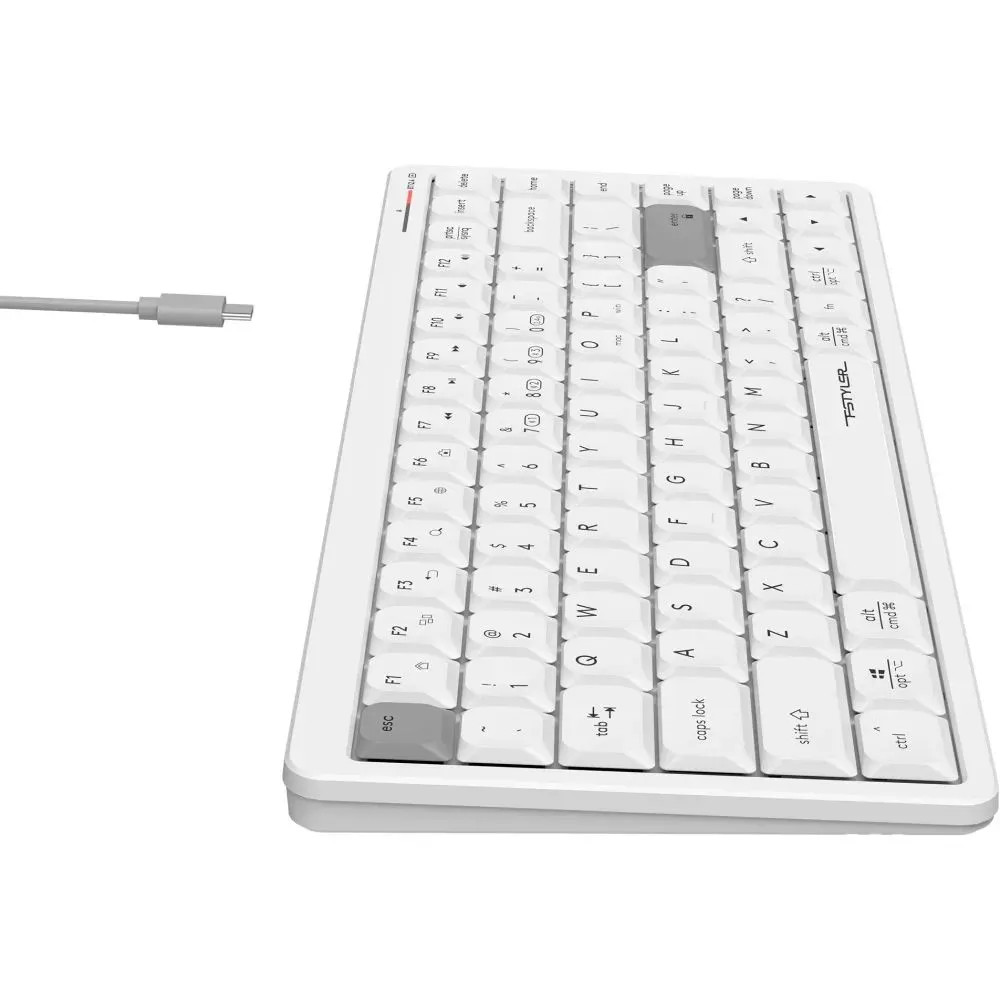 Клавиатура A4Tech Fstyler FBX53C White Беспроводная, Bluetooth - миниатюра 9