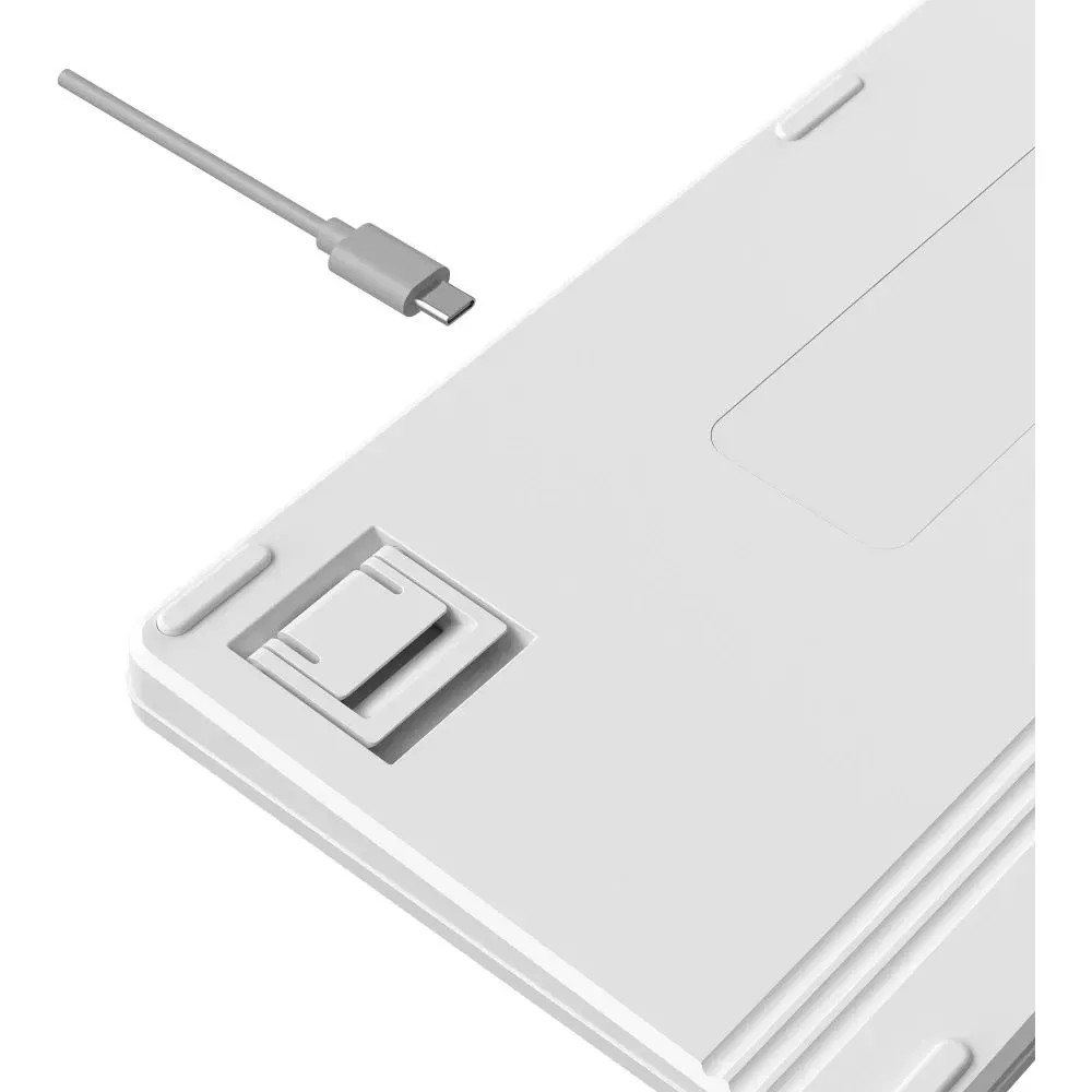 Клавиатура A4Tech Fstyler FBX53C White Беспроводная, Bluetooth - миниатюра 12