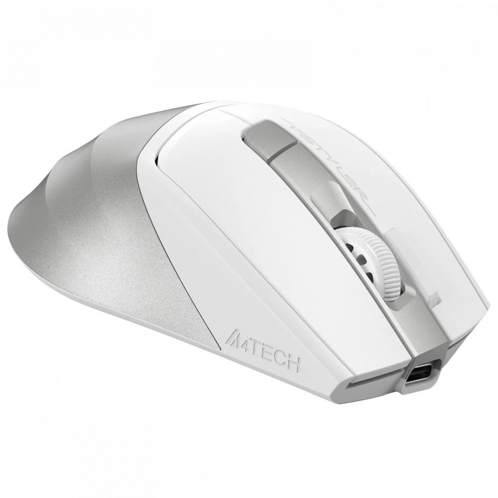 Мышь A4Tech Fstyler FG45CS Air2 Silver White FB45CSAir 2 Silver White Бюджетные, Беспроводная - миниатюра 11