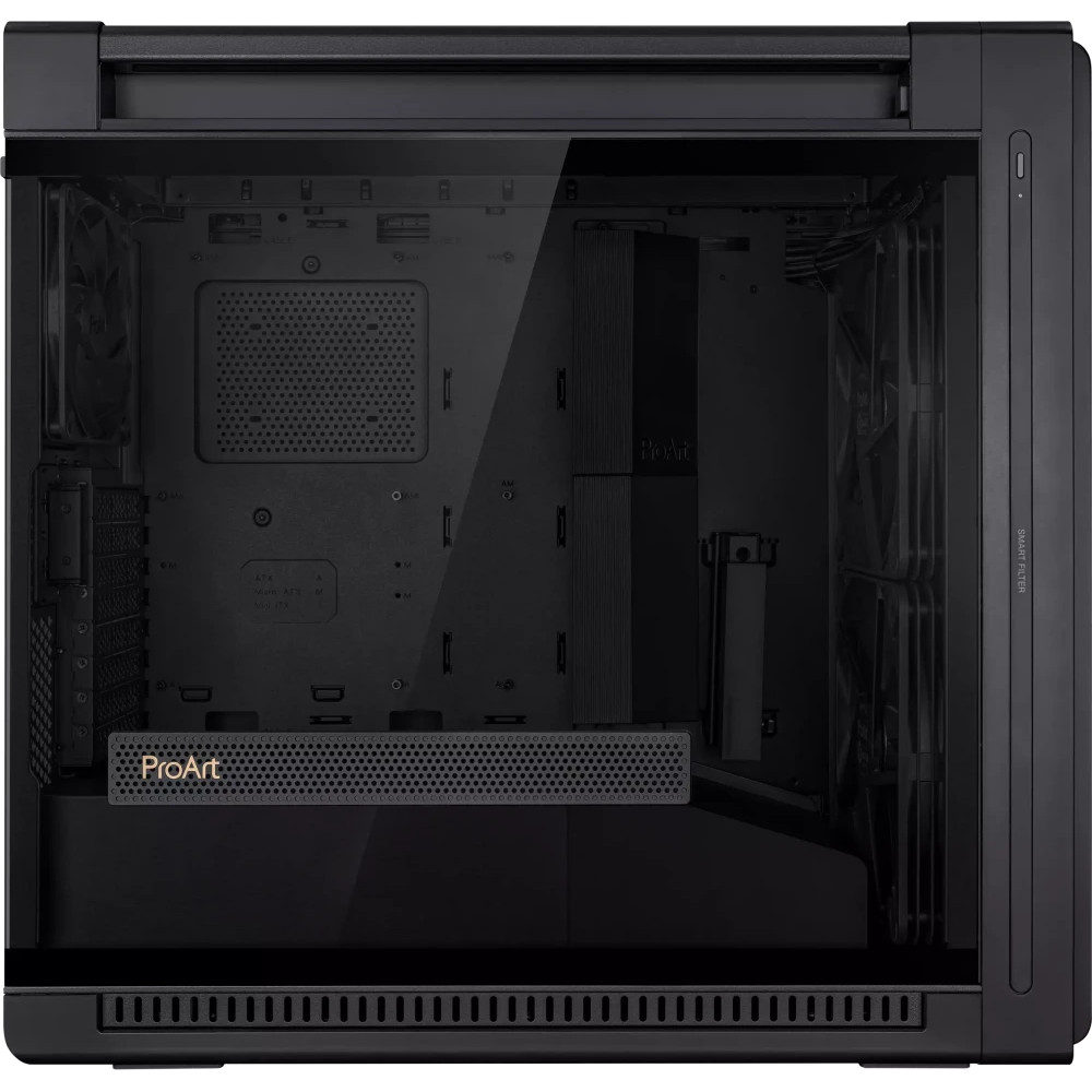 Корпус Asus ProArt PA602 Black PROART PA602 TG PWM BLACK Mid-Tower - миниатюра 9