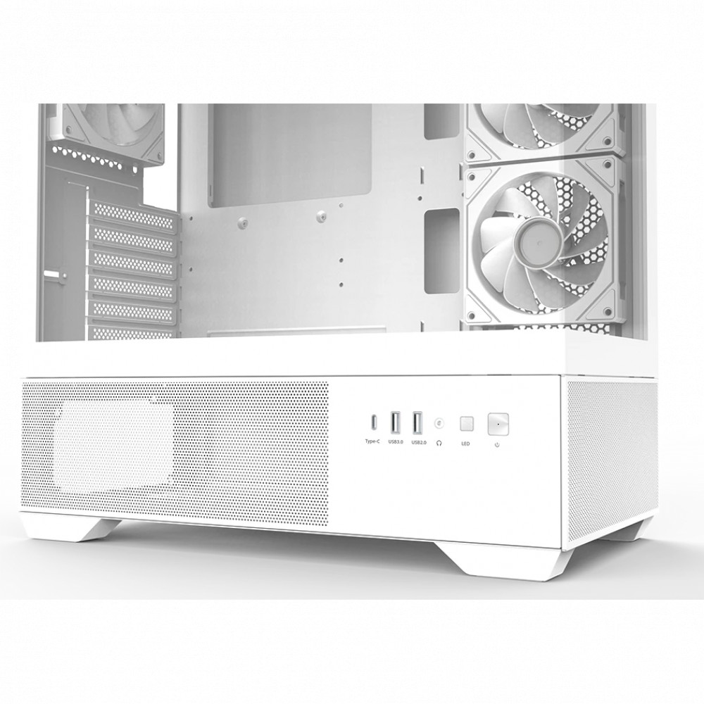 Корпус Zalman Chronix White CHRONIX White Mid-Tower - миниатюра 9