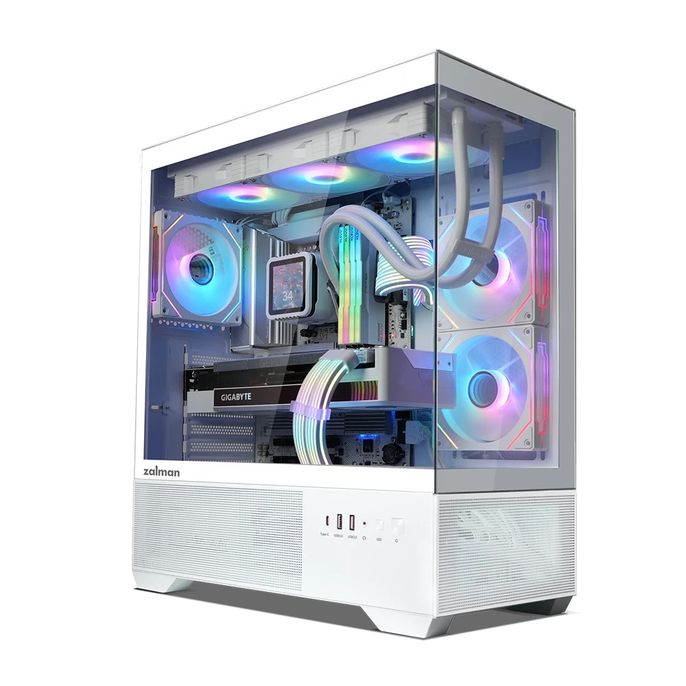 Корпус Zalman Chronix White CHRONIX White Mid-Tower - миниатюра 10