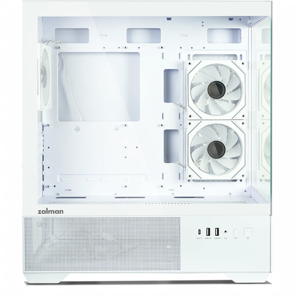 Корпус Zalman Chronix White CHRONIX White Mid-Tower - миниатюра 7
