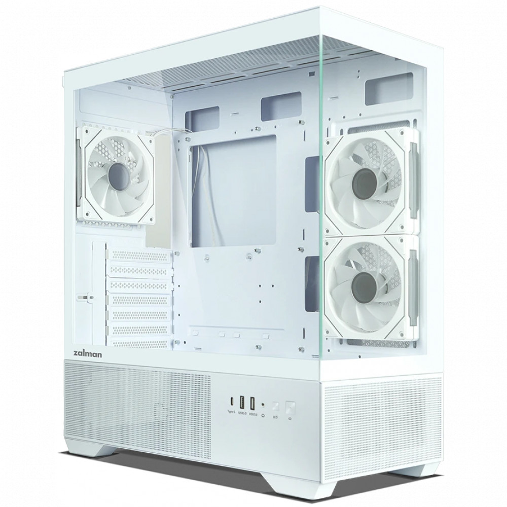 Корпус Zalman Chronix White CHRONIX White Mid-Tower - миниатюра 8
