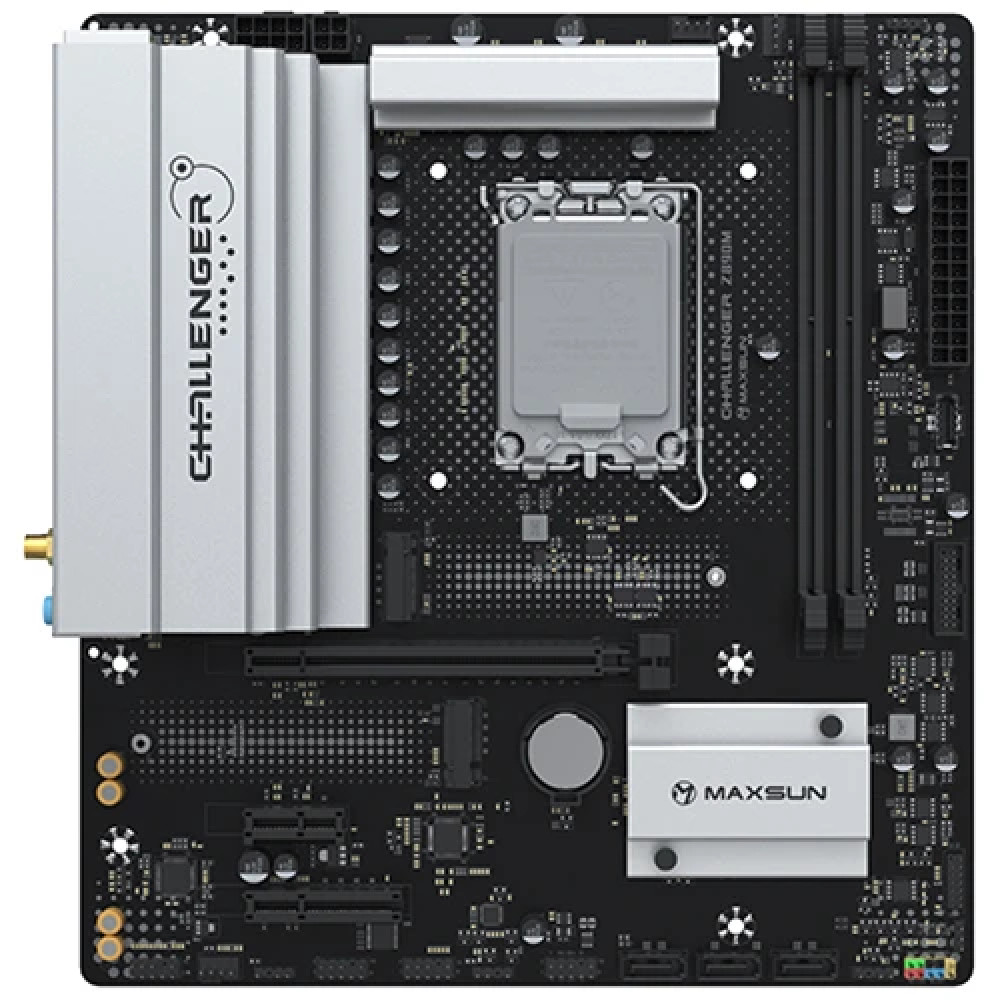 Материнская плата Maxsun Challenger Z890M MS-Challenger Z890M Micro-ATX, LGA 1851 - миниатюра 8
