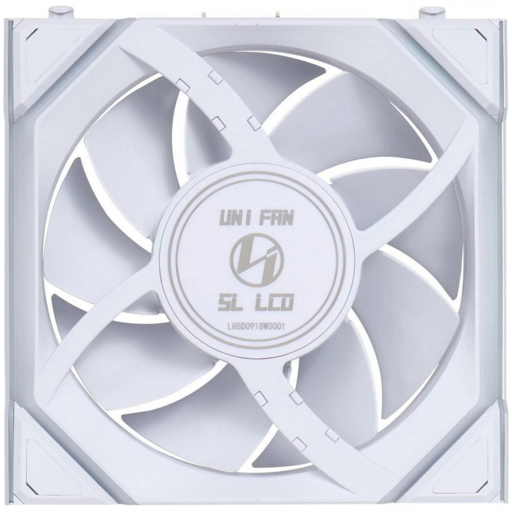 Система охлаждения Lian Li UNI FAN SL WIRELESS LCD 3x120mm White G99.12SLLCD1W3W.00 Для системного блока - миниатюра 8
