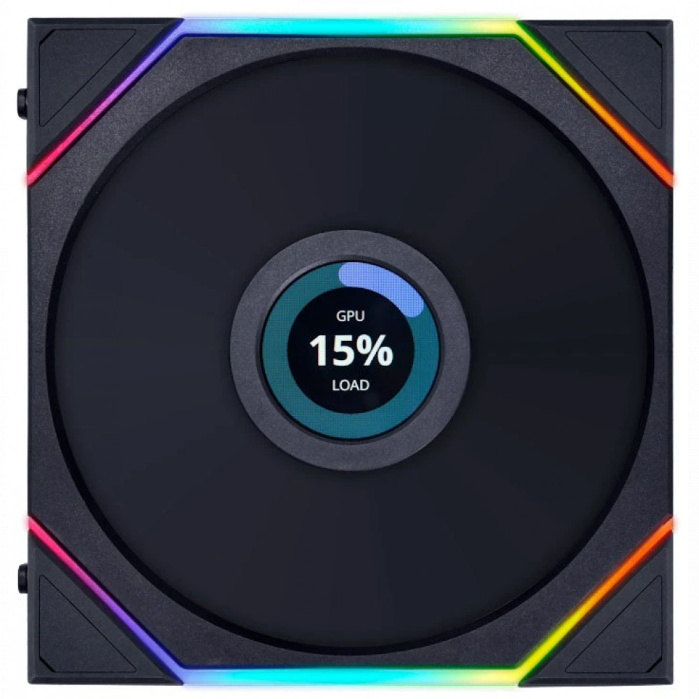 Система охлаждения Lian Li UNI FAN TL140 LCD Wireless 140mm RGB Black G99.14TLLCD1W1B.00 Для системного блока - миниатюра 5