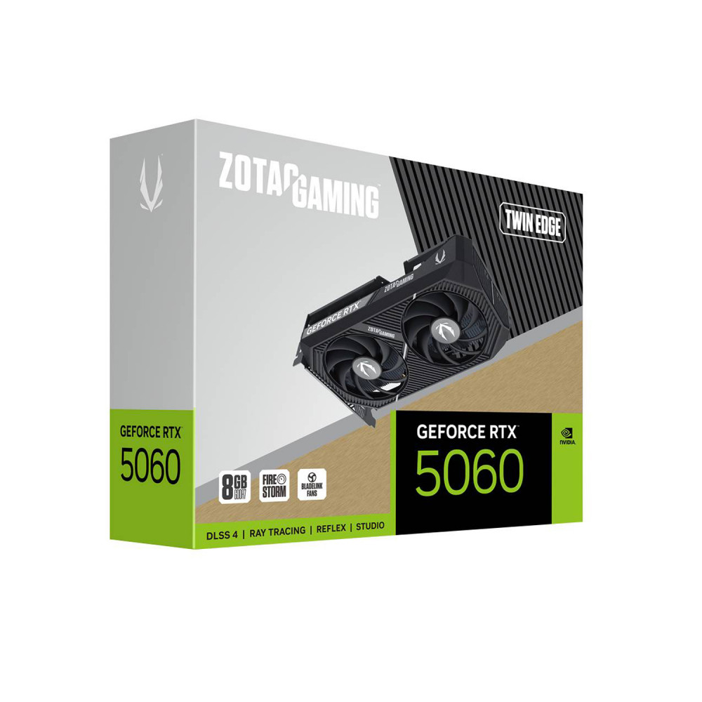Видеокарта Zotac RTX 5060 TWIN EDGE ZT-B50600E-10M 8 ГБ - миниатюра 6
