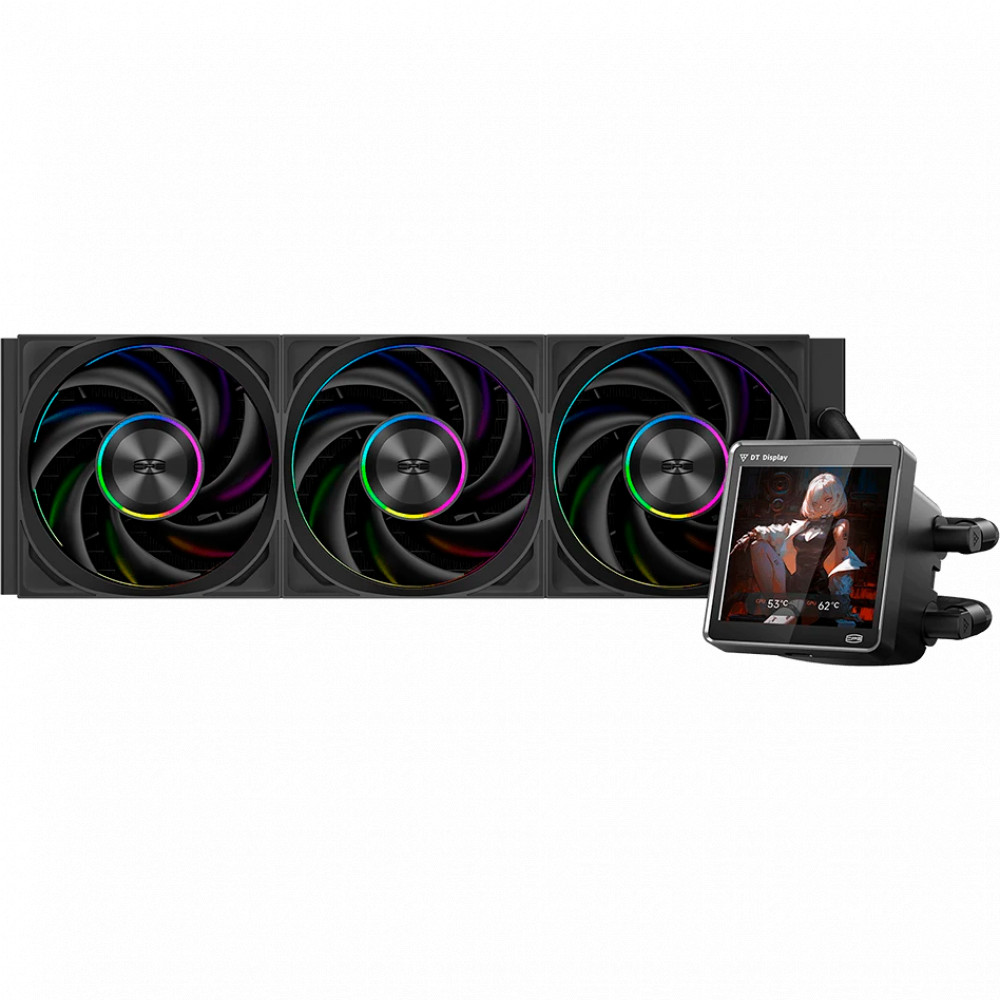 Система охлаждения PCcooler DT360 ARGB Display BK Для процессора - миниатюра 5