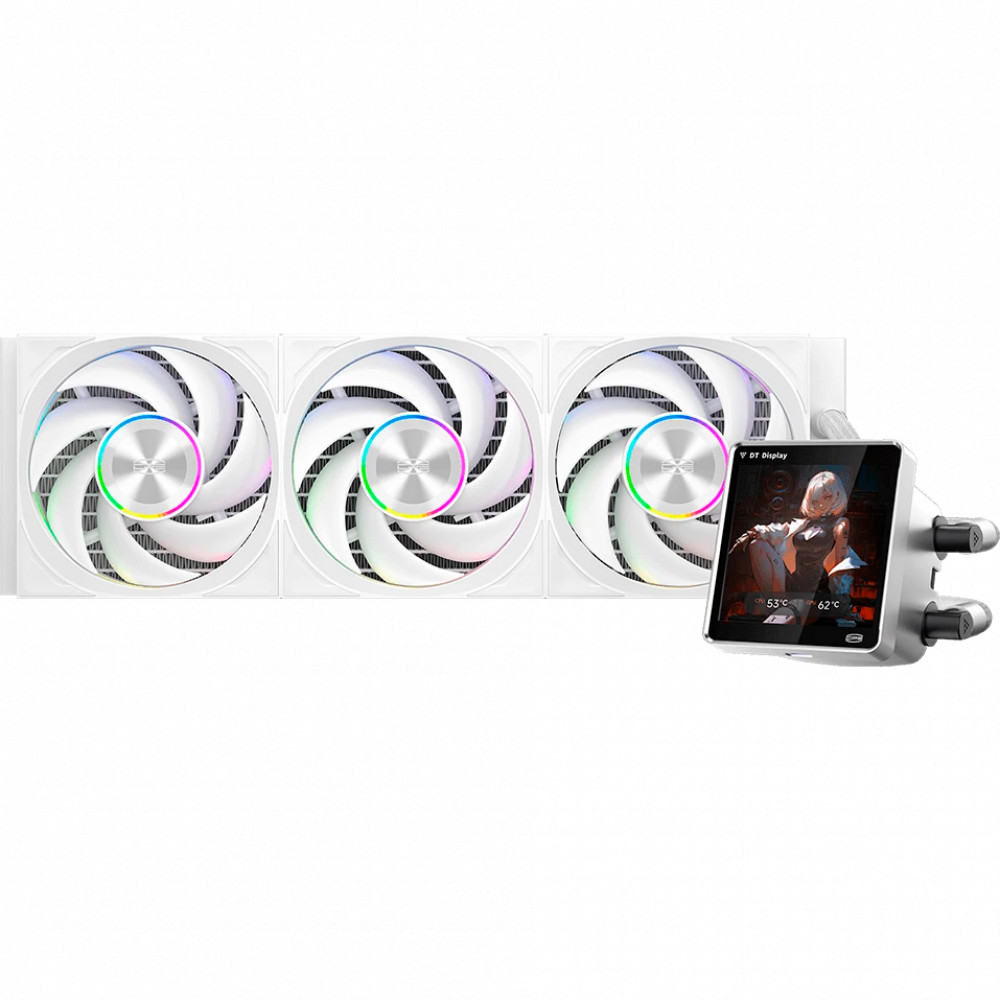 Система охлаждения PCcooler DT360 ARGB Display WH Для процессора - миниатюра 5