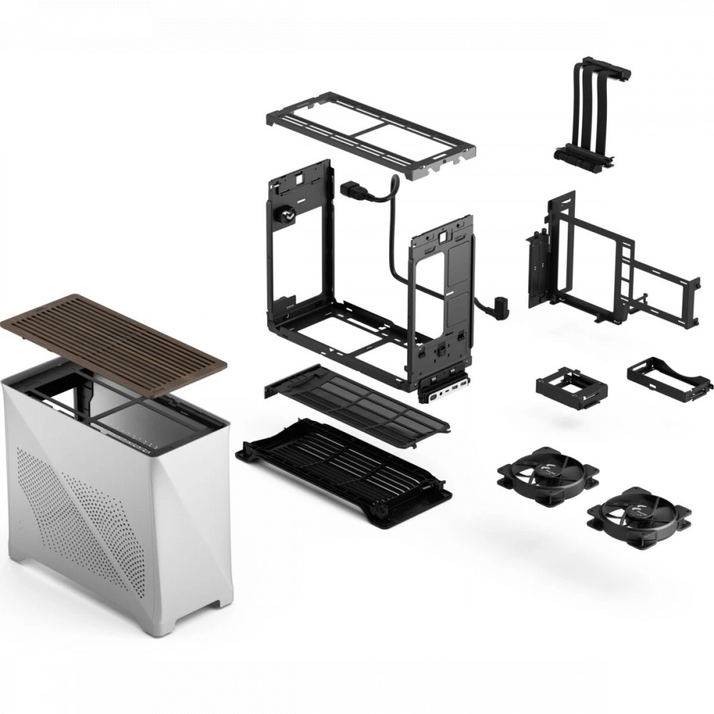 Корпус FRACTAL DESIGN Era 2 Silver FD-C-ERA2N-01 Mini-Tower - миниатюра 10