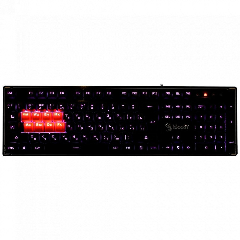 Клавиатура A4Tech B3370R Проводная, USB - миниатюра 7