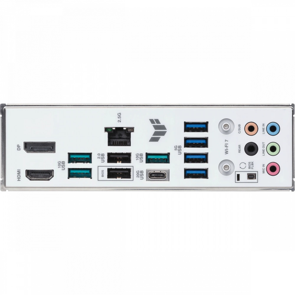 Материнская плата Asus TUF GAMING B850-BTF WIFI White ATX, AMD AM5 - миниатюра 14