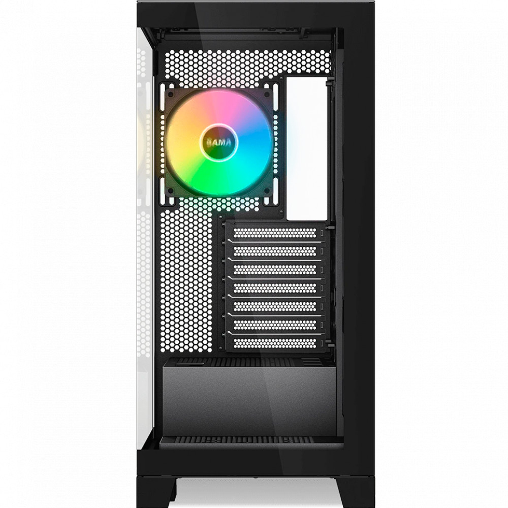 Корпус Sama V50 Black V50-BKADA4X1-GL Mid-Tower - миниатюра 7