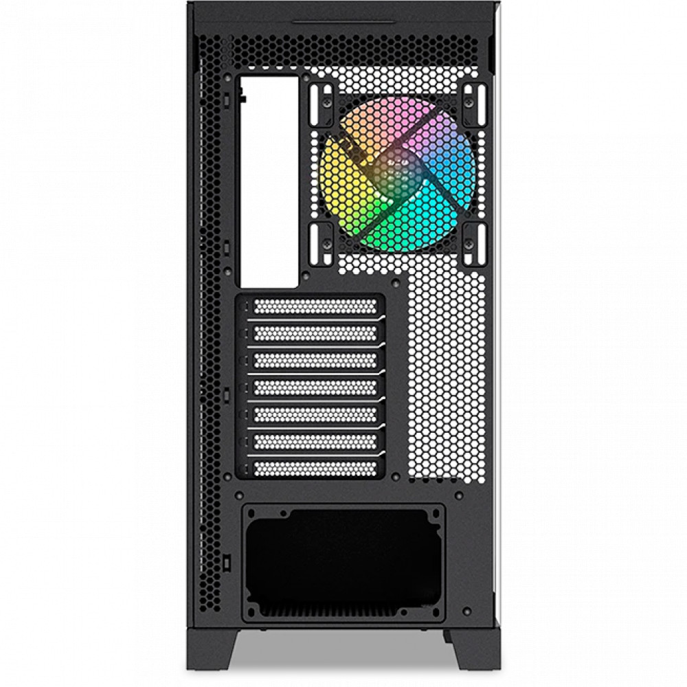 Корпус Sama V50 Black V50-BKADA4X1-GL Mid-Tower - миниатюра 10