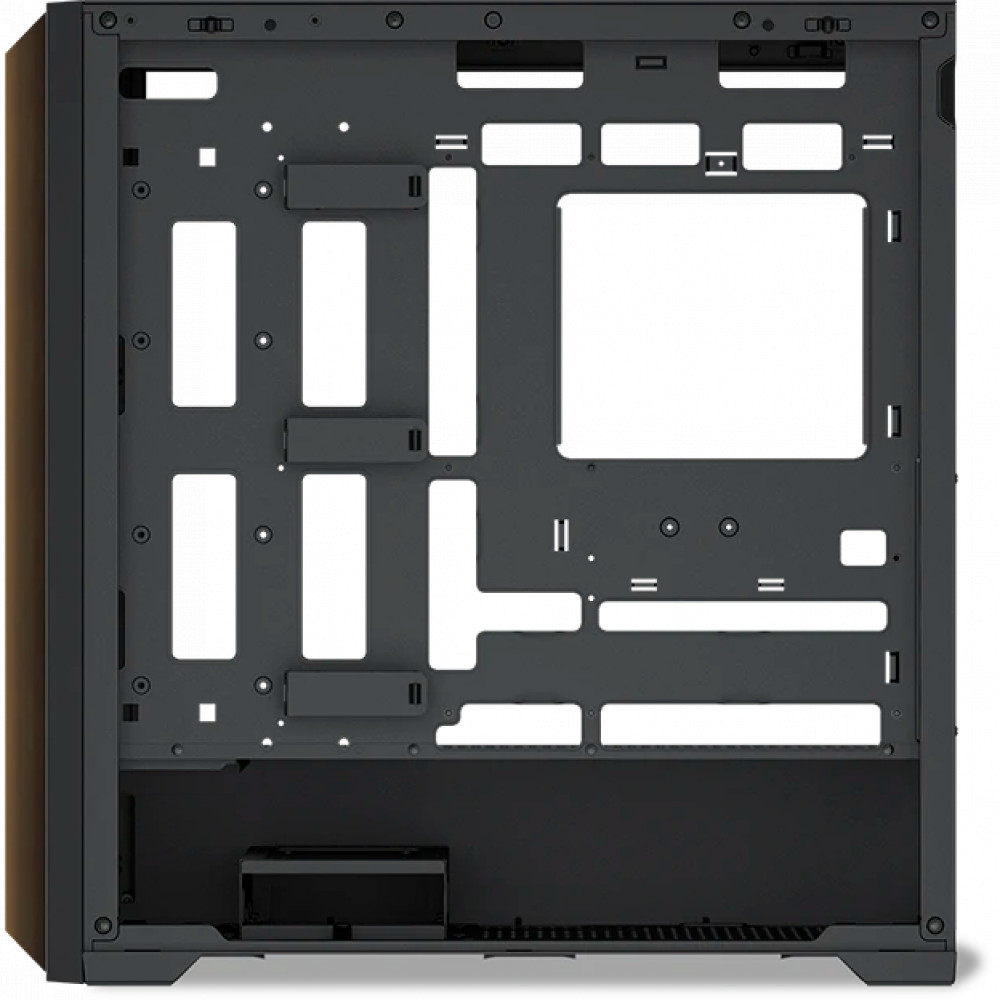Корпус Sama Z60 Black Z60-BKAWA4X1-GL Mid-Tower - миниатюра 9