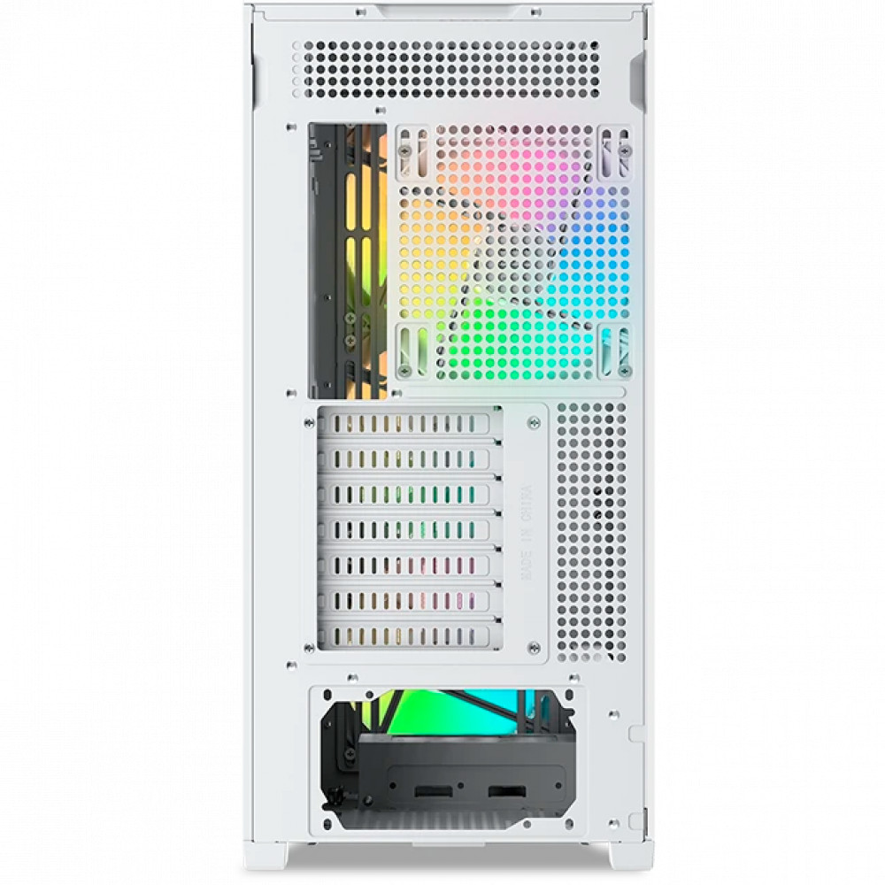 Корпус Sama Z60 White Z60-WHAWA4X1-GL Mid-Tower - миниатюра 11