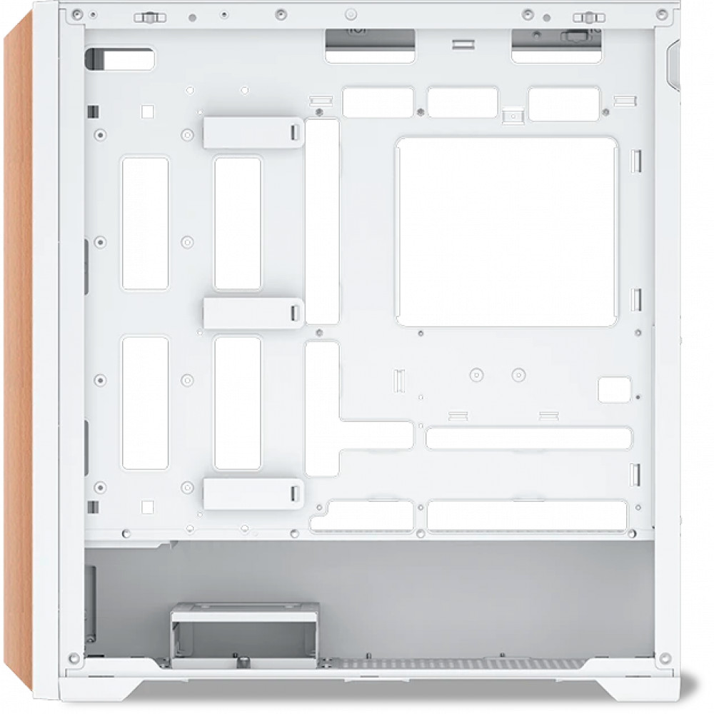 Корпус Sama Z60 White Z60-WHAWA4X1-GL Mid-Tower - миниатюра 10