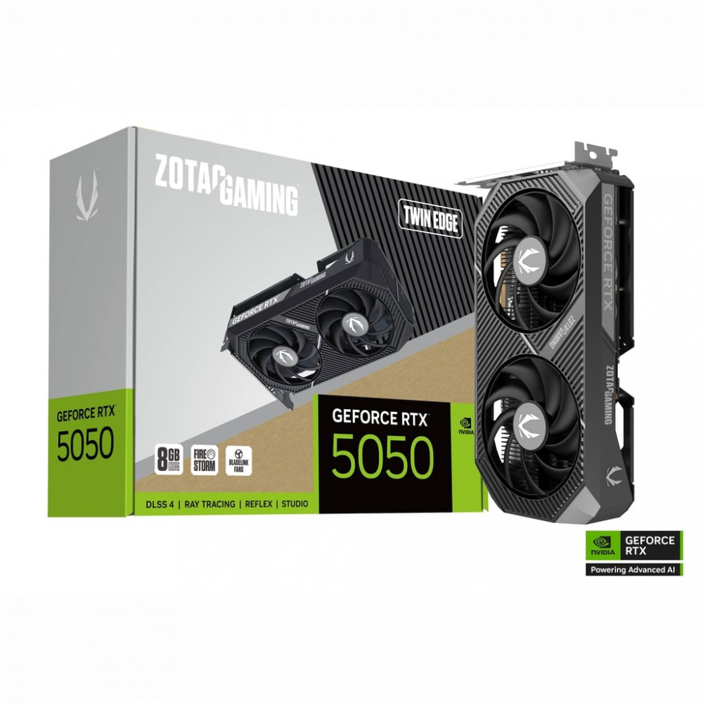 Видеокарта Zotac GeForce RTX 5060 RTX 5060 TWIN EDGE OC ZT-B50600H-10M 8 ГБ - миниатюра 10