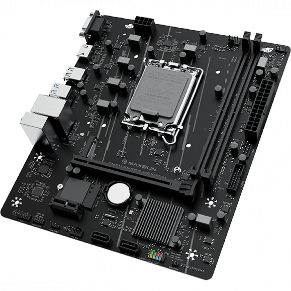 Материнская плата Maxsun Challenger H610M-H WIFI 6940709662359 Micro-ATX, LGA 1700 - миниатюра 10