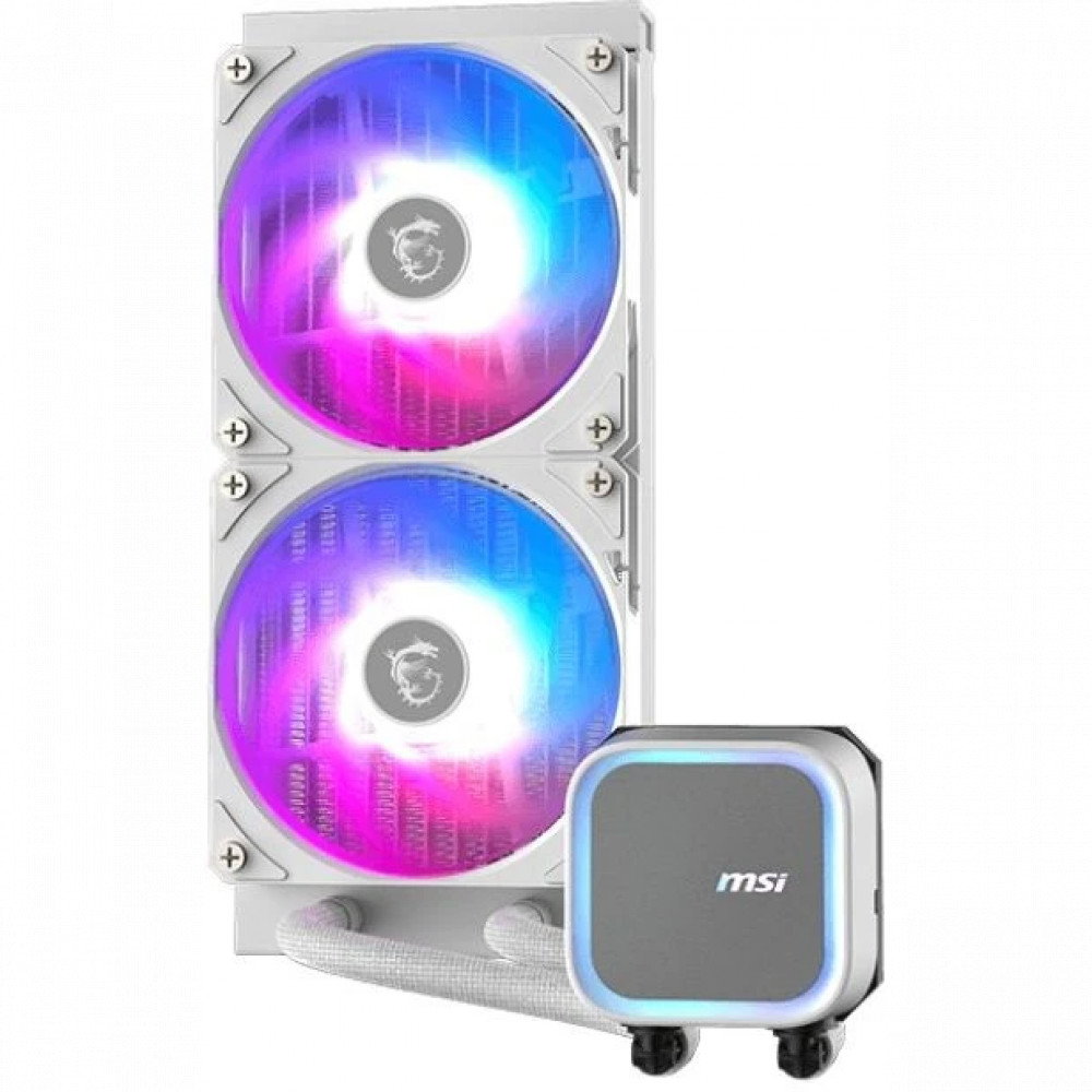 Система охлаждения MSI MAG CORELIQUID A13 240 WHITE Для процессора - миниатюра 4