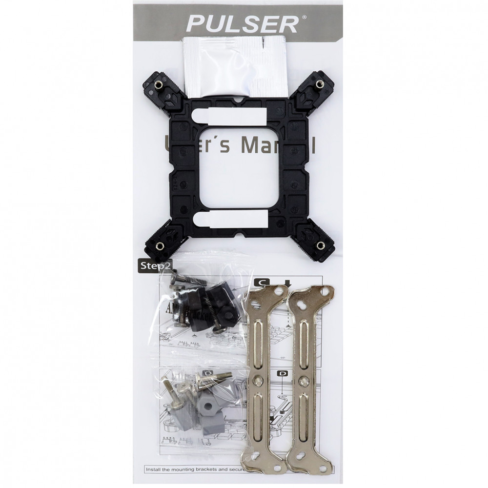 Система охлаждения Pulser 4PS120 Для процессора - миниатюра 4