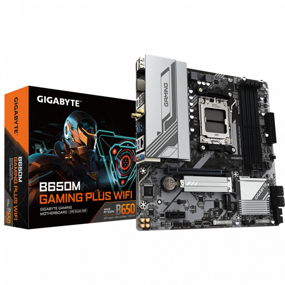 Материнская плата Gigabyte B650M GAMING PLUS WIFI B650M GAMING PLUS WIFI_Gigabyte Micro-ATX, AMD AM5 - миниатюра 10