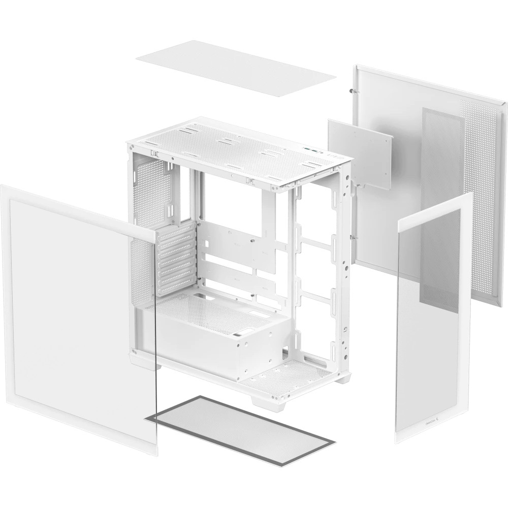Корпус Deepcool CG580 White CG580 WH Mid-Tower - миниатюра 10