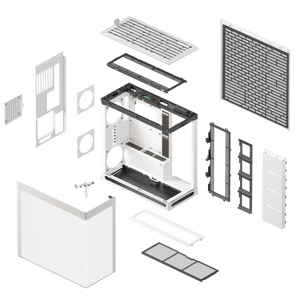 Корпус HAVN HS 420 White HVN-CA-HS420-05 Mid-Tower - миниатюра 10