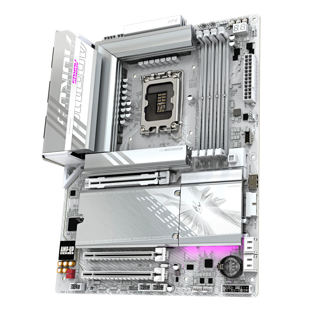 Материнская плата Gigabyte Z890 AORUS ELITE WIFI7 ICE Z890 A ELITE WIFI7 ICE ATX, LGA 1851 - миниатюра 6