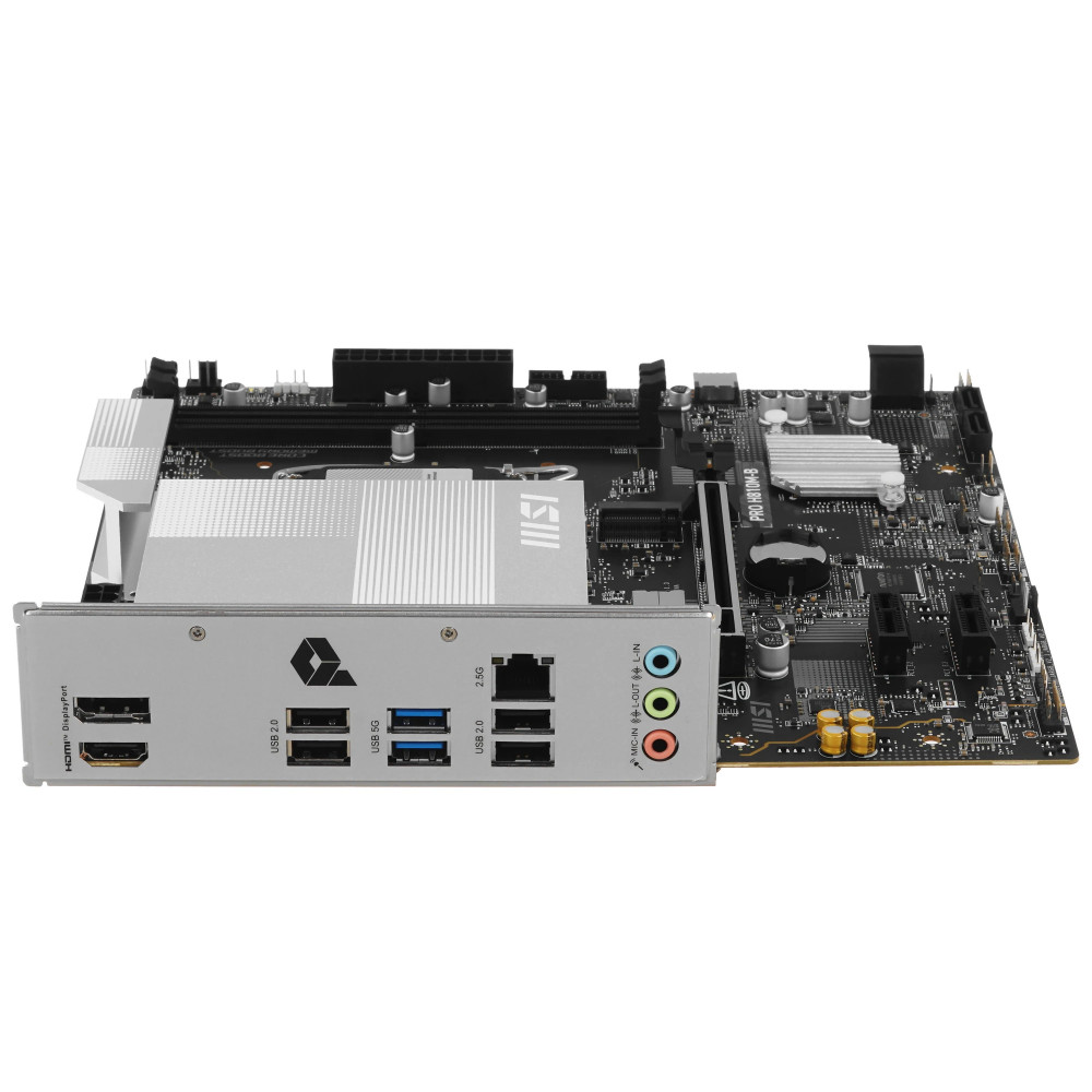 Материнская плата MSI PRO H810M-B Micro-ATX, LGA 1851 - миниатюра 7