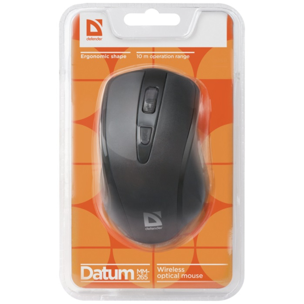 Мышь Defender DATUM MM-265 52265 Бюджетные, Беспроводная - миниатюра 10