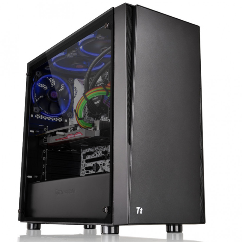 Корпус Thermaltake Versa J21 TG CA-1K1-00M1WN-00 Mid-Tower