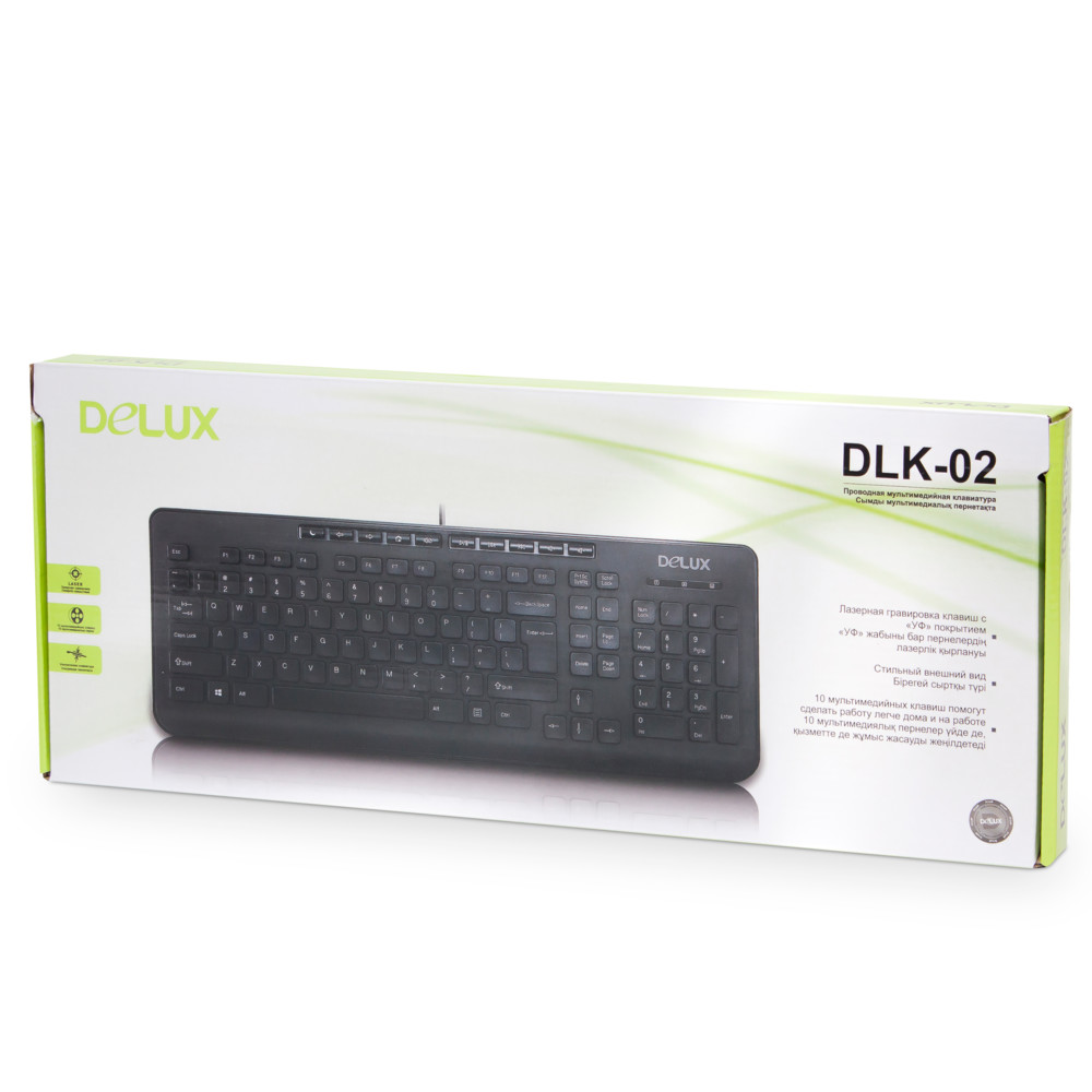 Клавиатура Delux DLK-02UB - миниатюра 6