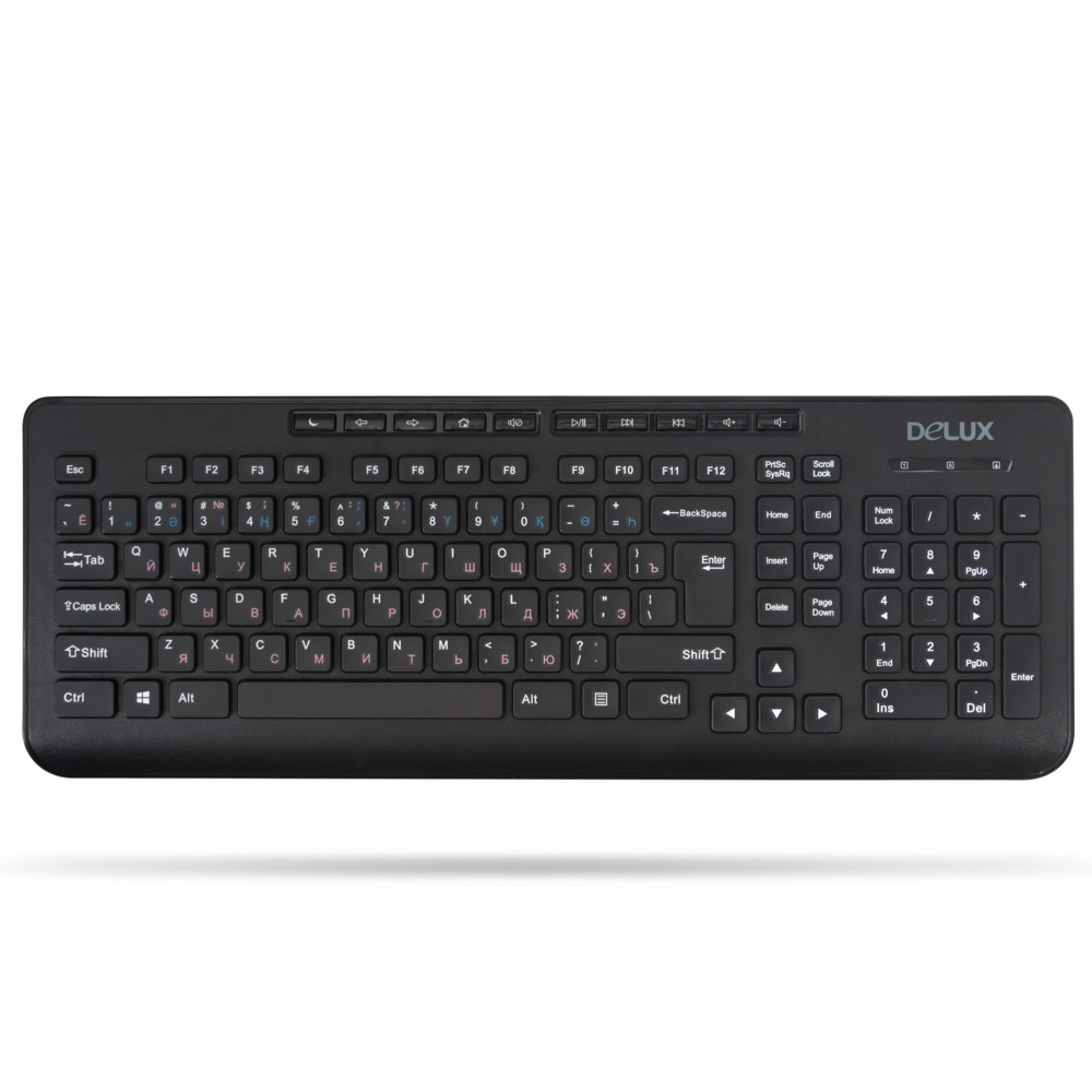 Клавиатура Delux DLK-02UB - миниатюра 4