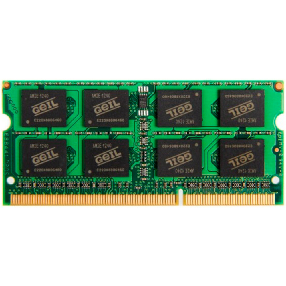 ОЗУ Geil Для ноутбука 8Gb DDR3 1600Mhz PC3 12800 GS38GB1600C11S SO-DIMM, DDR3, 8 Гб, 1600 МГц - миниатюра 2