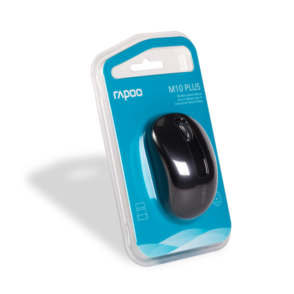 Мышь Rapoo M10 Plus Чёрный M10-Plus-black - миниатюра 6