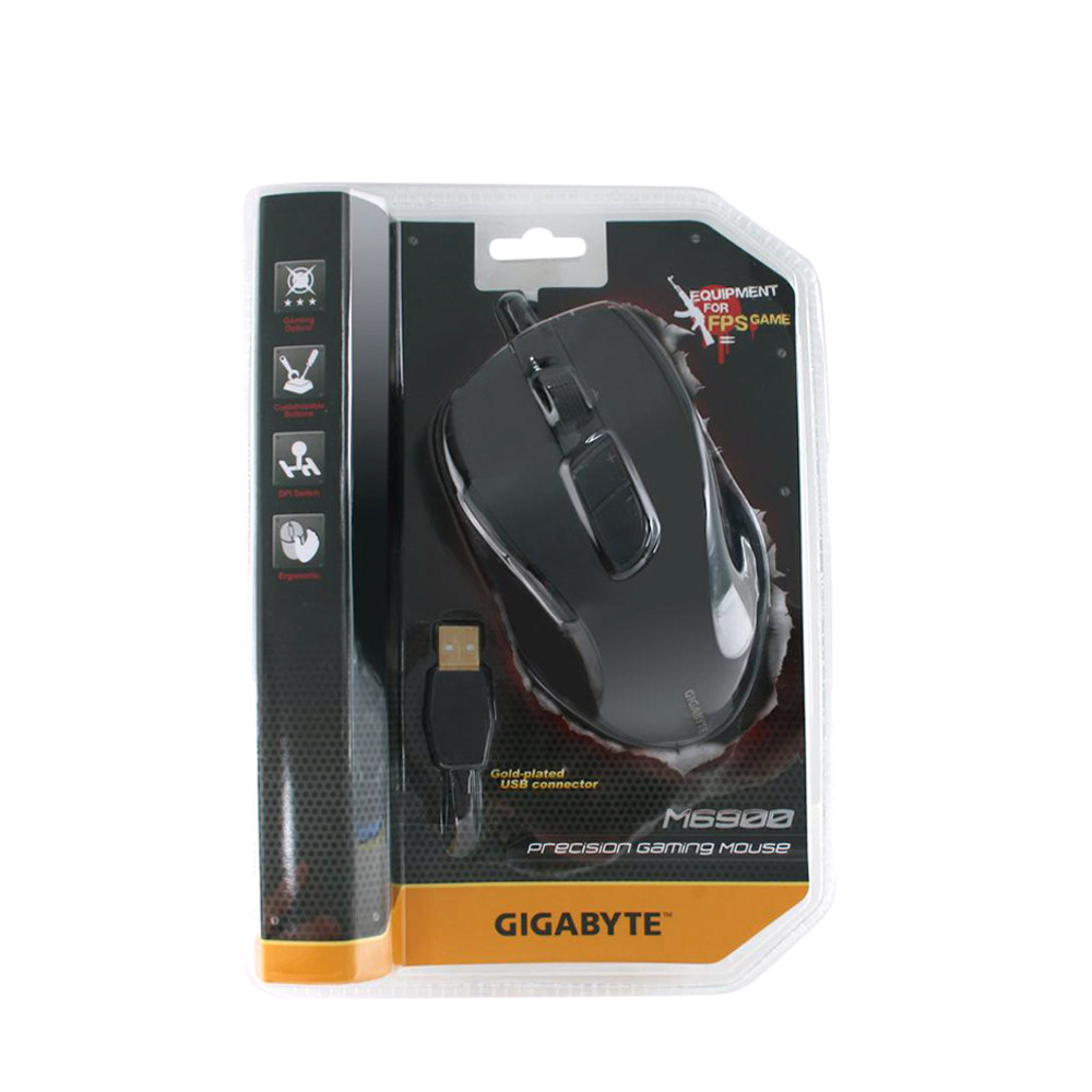Мышь Gigabyte M6900 GM-M6900 Игровые, Проводная - миниатюра 6