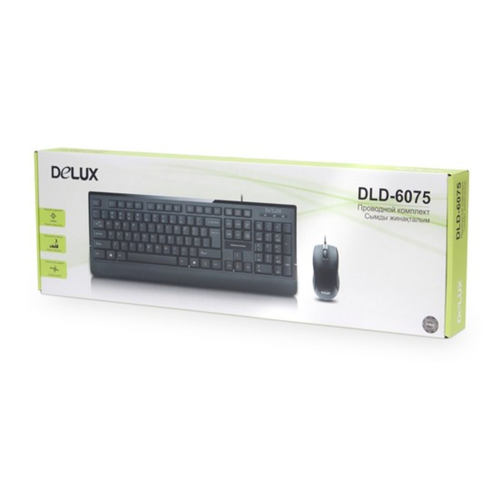 Клавиатура + мышь Delux DLD-6075OUB - миниатюра 6