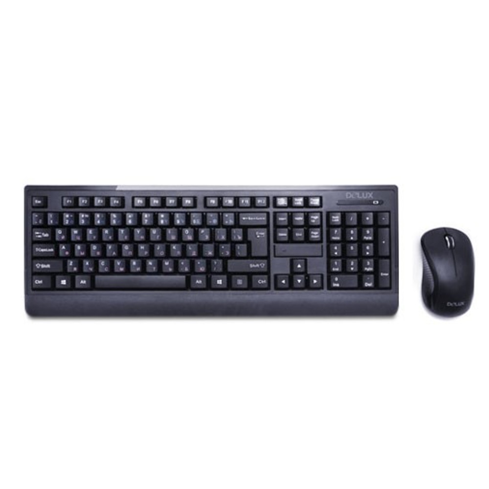 Клавиатура + мышь Delux DLD-6091OGB - миниатюра 4
