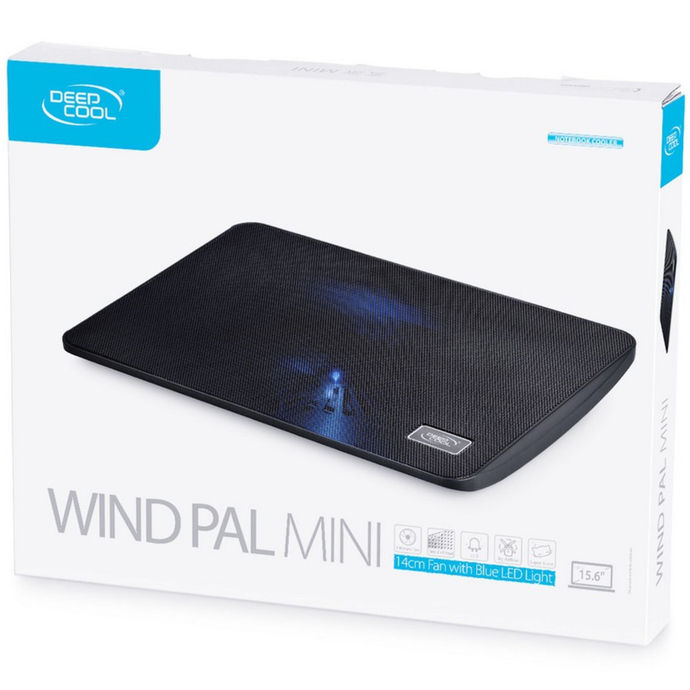 Охлаждающая подставка Deepcool WIND PAL MINI 15.6 DP-N114L-WDMI - миниатюра 6