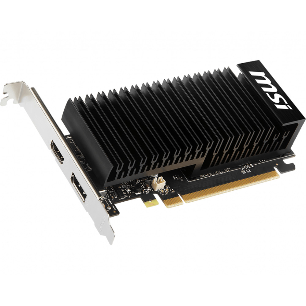Видеокарта MSI GeForce GT 1030 2GHD4 LP OC 2 ГБ - миниатюра 5