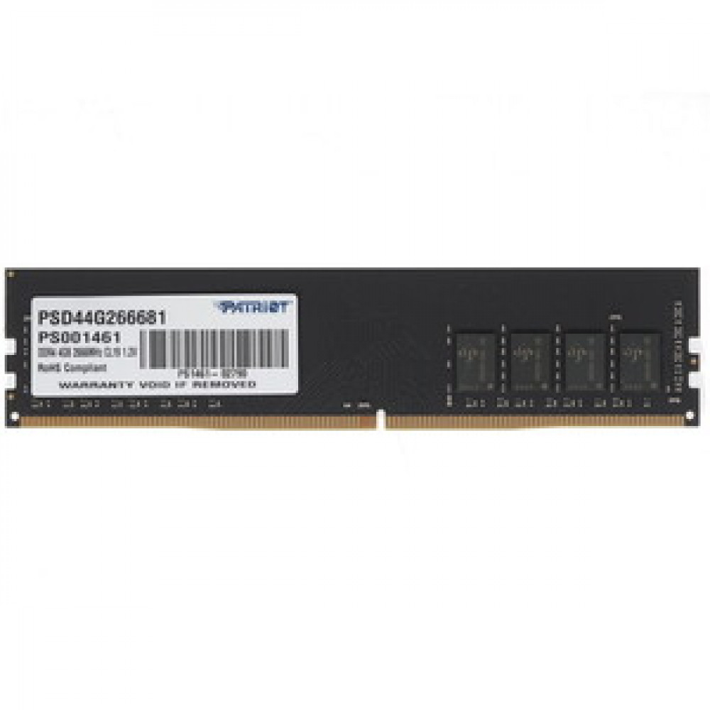 ОЗУ Patriot Signature Line PSD44G266681 DIMM, DDR4, 4 Гб, 2666 МГц - миниатюра 2
