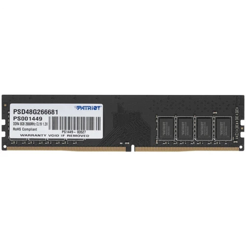 ОЗУ Patriot PSD48G266681 DIMM, DDR4, 8 Гб, 2666 МГц - миниатюра 2