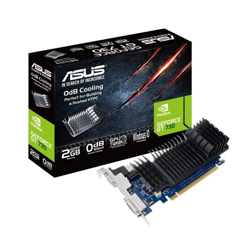 Видеокарта Asus GeForce GT 730 SILENT BRK 90YV06N2-M0NA00 2 ГБ - миниатюра 6