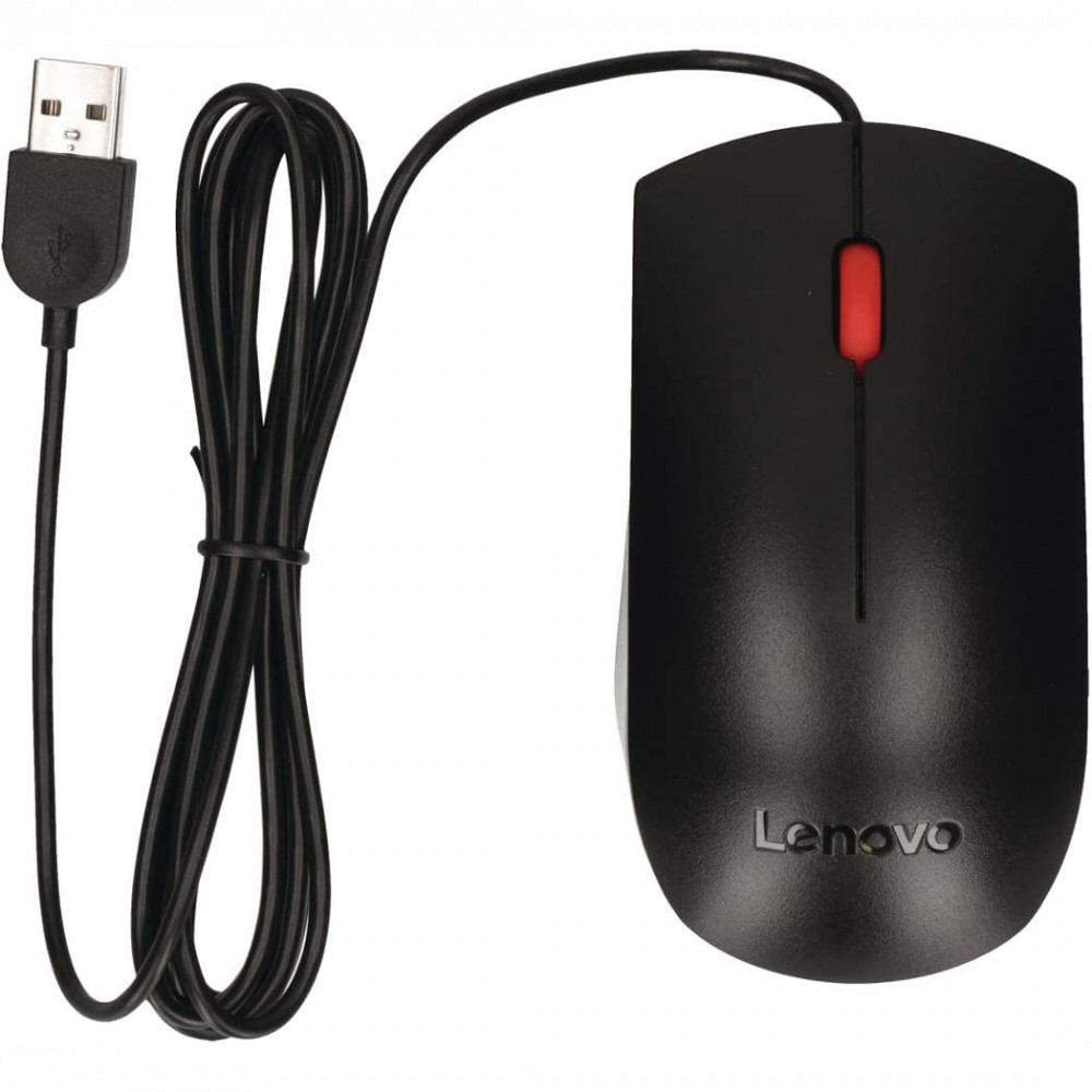 Мышь Lenovo Essential USB Mouse 4Y50R20863 Бюджетные, Проводная - миниатюра 6