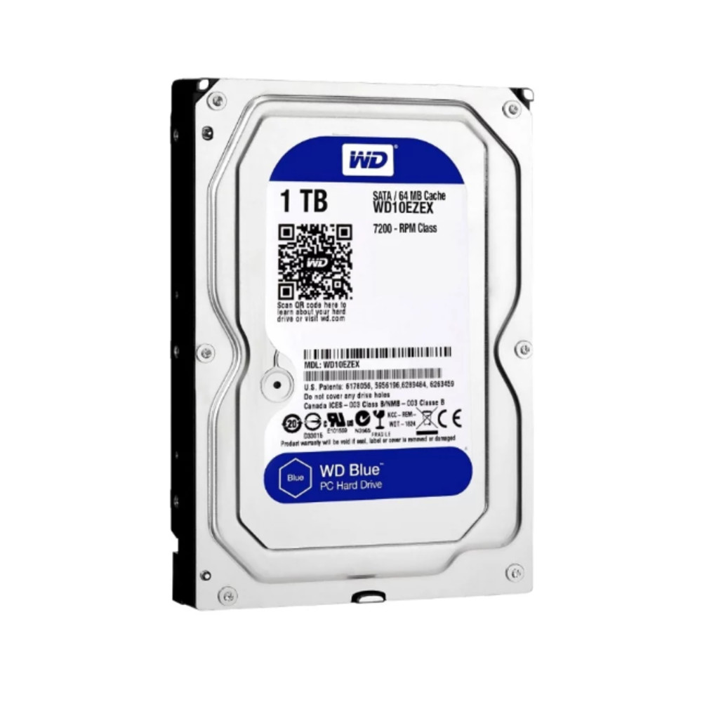 Жесткий диск Western Digital Blue WD10EZEX HDD (классические), 1 ТБ, 3.5 дюйма, SATA - миниатюра 2
