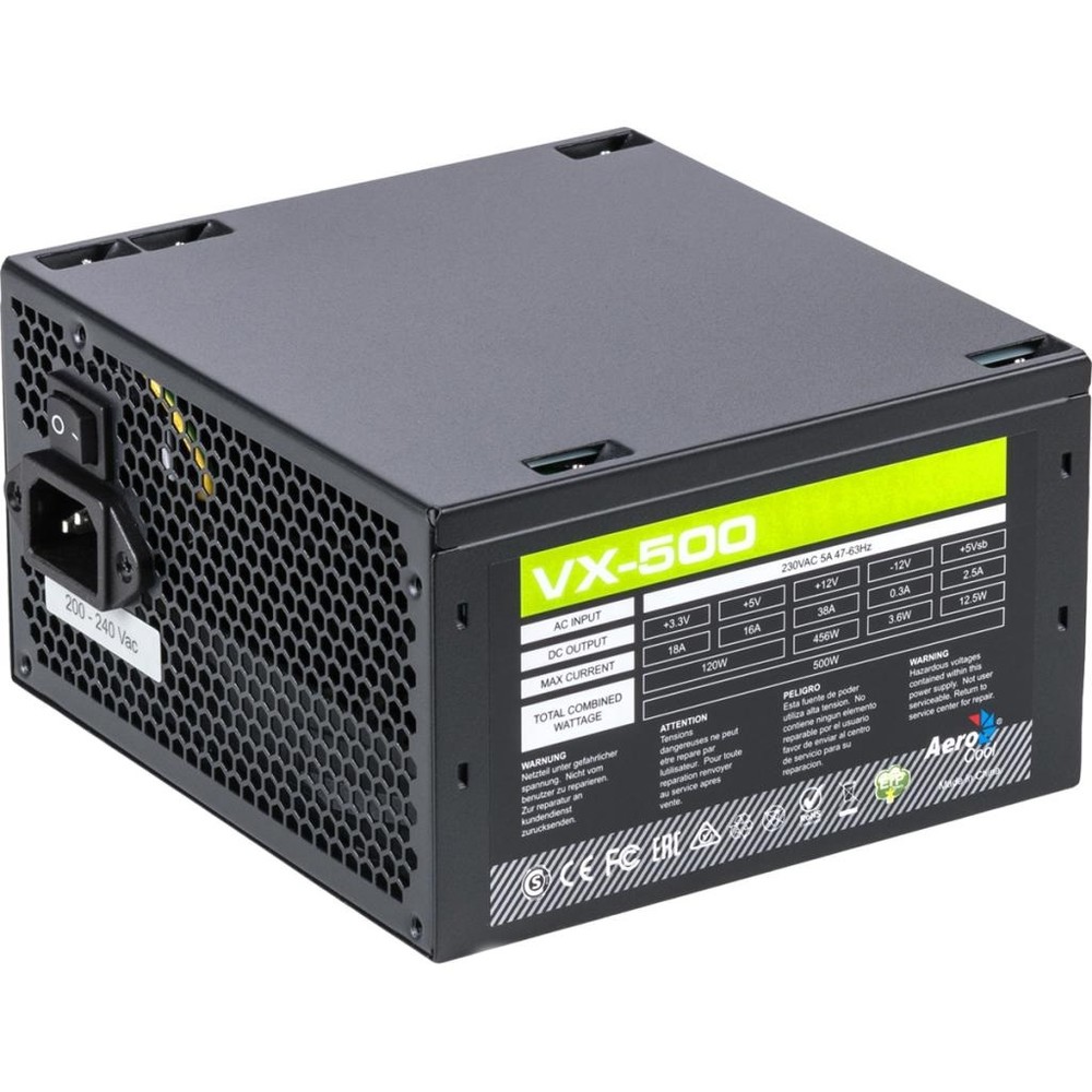 Блок питания Aerocool VX PLUS 500 500 Вт - миниатюра 7