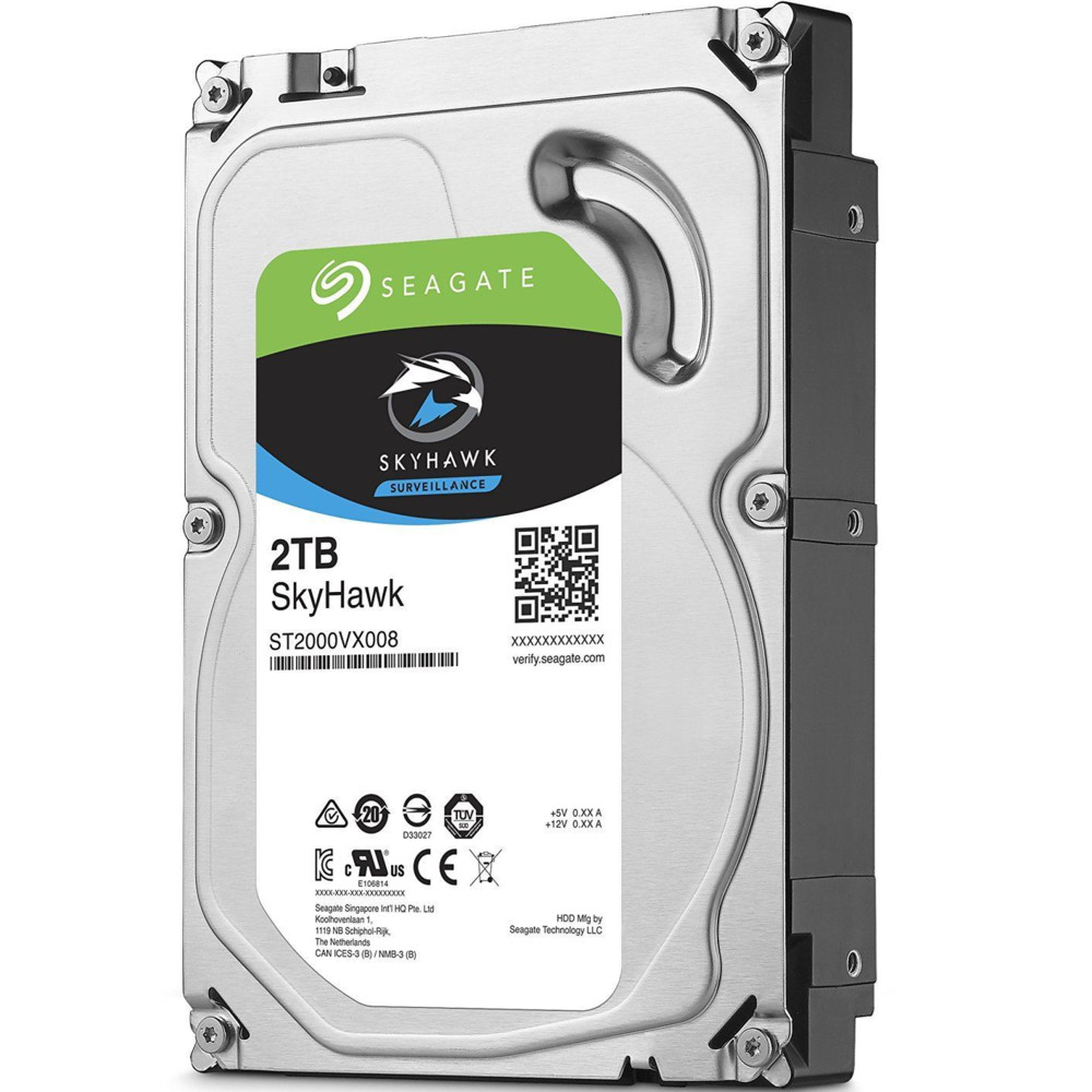 Жесткий диск Seagate SkyHawk 2TB SATA3 64Mb 3.5" ST2000VX008 HDD (классические), 2 ТБ, 3.5 дюйма, SATA - миниатюра 2